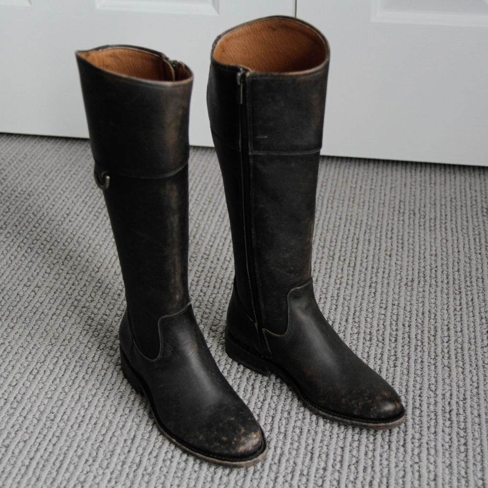 Frye Jayden D Ring boots - black